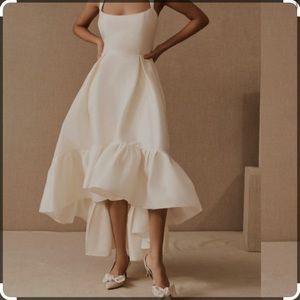 BHLDN Sachin and Babi; off white; high low dress; size 16 NWT